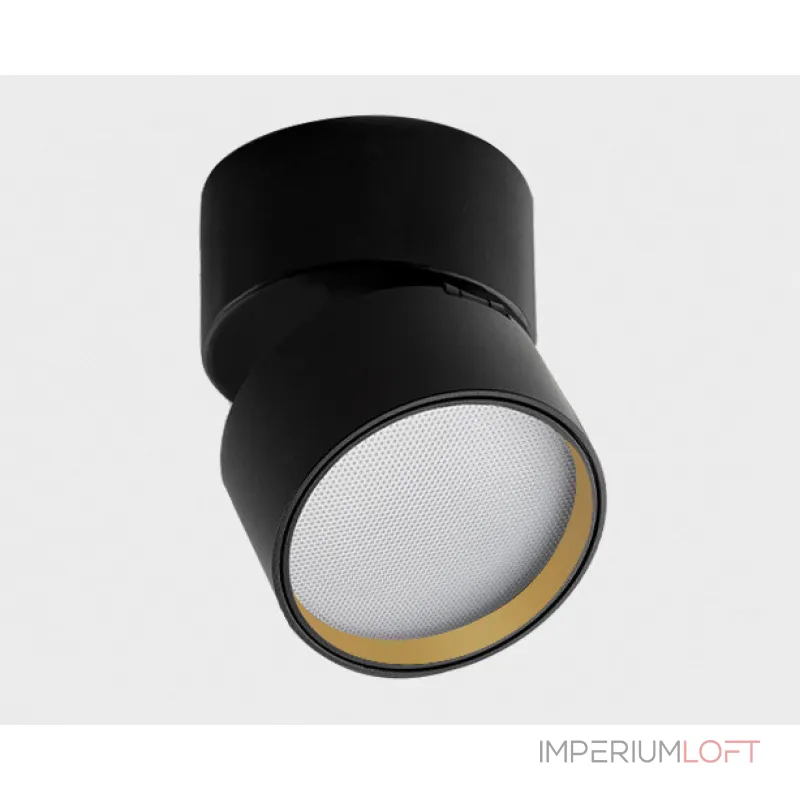 Светильник потолочный влагозащищенный IT02-006 black 3000K