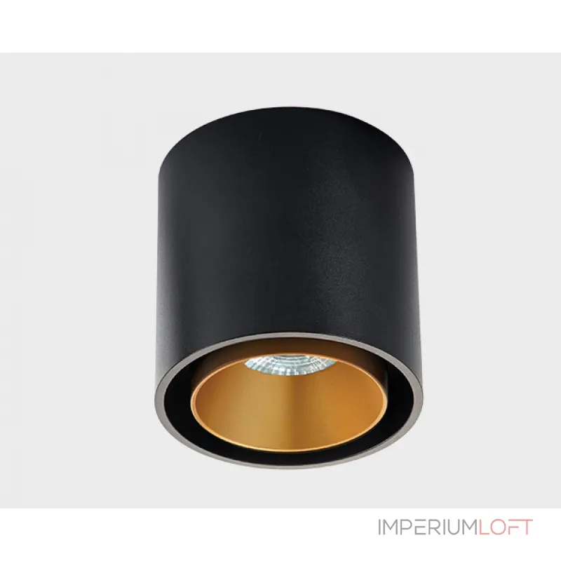 Светильник потолочный SKY black + SKY R gold Светильник потолочный SKY black + SKY R gold