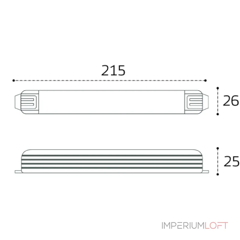 Блок питания для светодиодной ленты M04-516 ITB-24V-100W