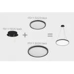 Светильник потолочный IT011-5023 black