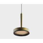 Светильник подвесной IT02-025 gold 3000K + IT02-024 black от ImperiumLoft