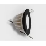 Встраиваемый влагозащищенный светильник Italline SP SOLO IT08-8018 black 4000K от ImperiumLoft