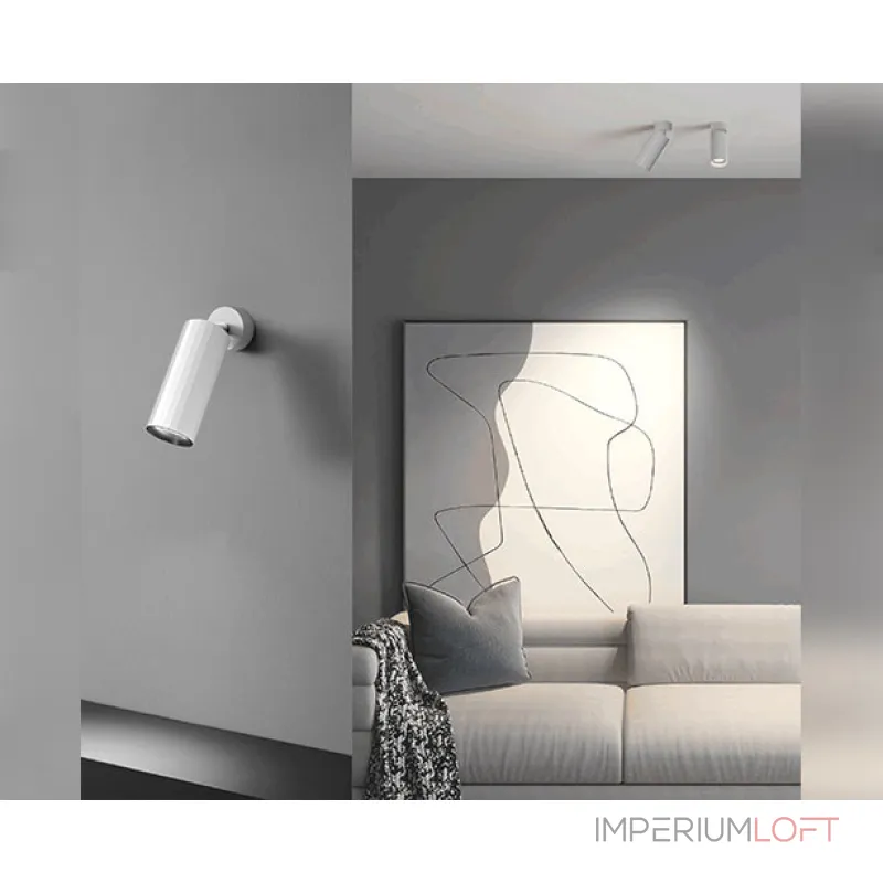 Светильник потолочный поворотный IT08-8011 white