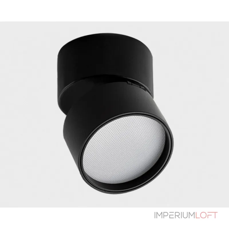 Светильник потолочный влагозащищенный IT02-006 black 3000K