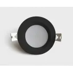 Встраиваемый влагозащищенный светильник Italline SP SOLO IT08-8018 black 4000K от ImperiumLoft
