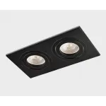 Светильник встраиваемый поворотный SAG203-4 black/black от ImperiumLoft
