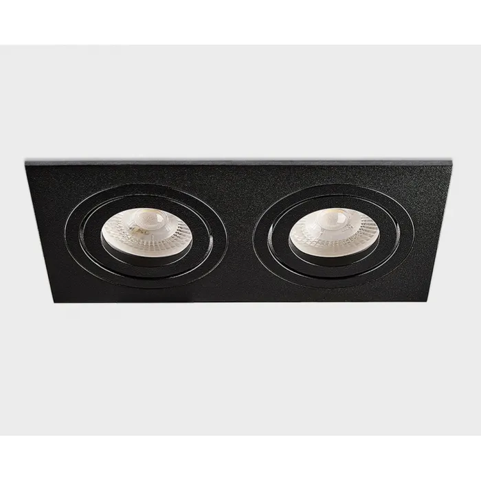 Светильник встраиваемый поворотный SAG203-4 black/black от ImperiumLoft