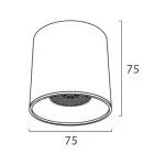 Светильник трековый IT09-9016 black 3000K от ImperiumLoft