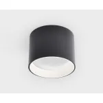 Светильник потолочный влагозащищенный IT02-007 black 4000K
