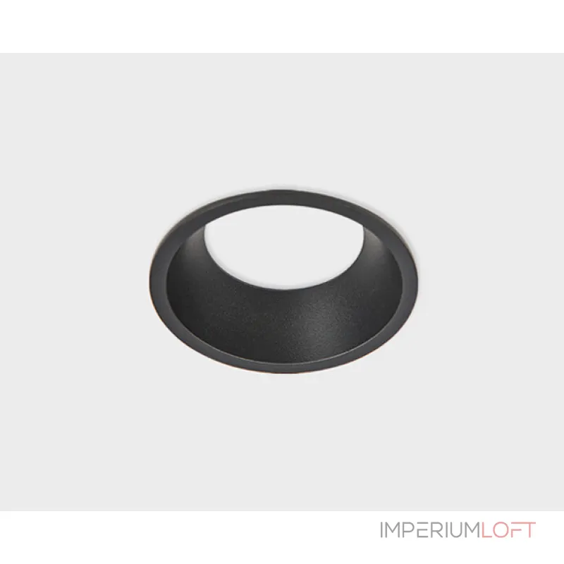 Светильник встраиваемый с рамкой IT08-8013 black 4000K 2 шт + IT08-8015 black