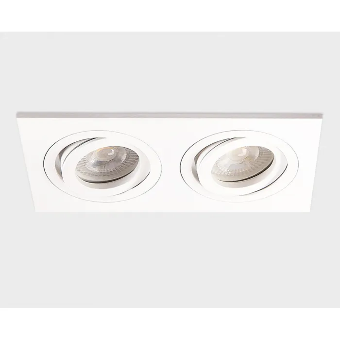 Светильник встраиваемый поворотный M02-026021 white от ImperiumLoft