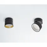 Светильник потолочный влагозащищенный IT02-005 black 4000K