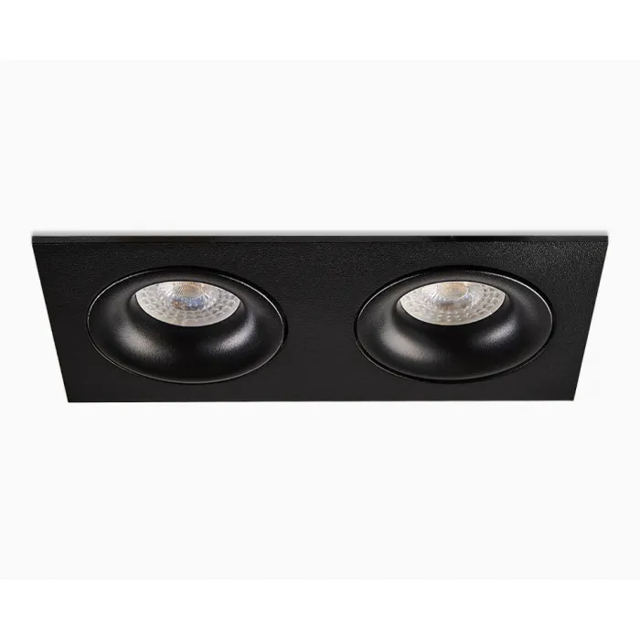 Светильник встраиваемый поворотный DE-202 black от ImperiumLoft