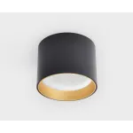 Светильник потолочный влагозащищенный IT02-007 black 4000K