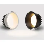 Светильник встраиваемый с рамкой IT08-8013 black 4000K 2 шт + IT08-8015 black