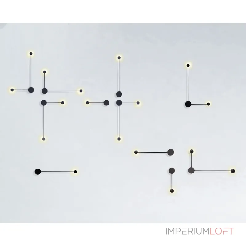 Светильник настенный IT03-1434 black