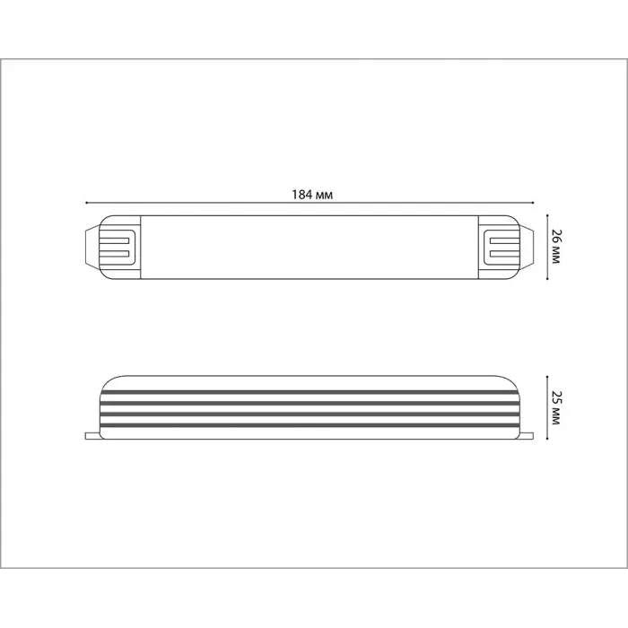 Блок питания для светодиодной ленты M04-515 ITB-24V-60W от ImperiumLoft