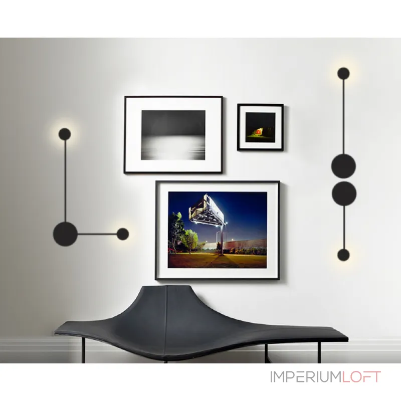 Светильник настенный IT03-1434 black