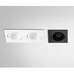 Светильник встраиваемый поворотный DE-202 black от ImperiumLoft
