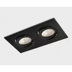 Светильник встраиваемый поворотный SAG203-4 black/black от ImperiumLoft