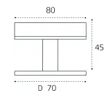 Адаптер к треку для светильника IT08-8016 black