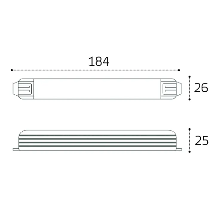 Блок питания для светодиодной ленты M04-515 ITB-24V-60W от ImperiumLoft