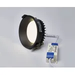 Светильник встраиваемый IT06-6012 black 3000K