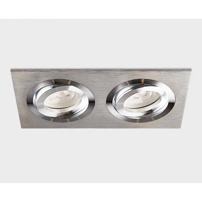 Светильник встраиваемый поворотный SAG203-4 silver/silver от ImperiumLoft