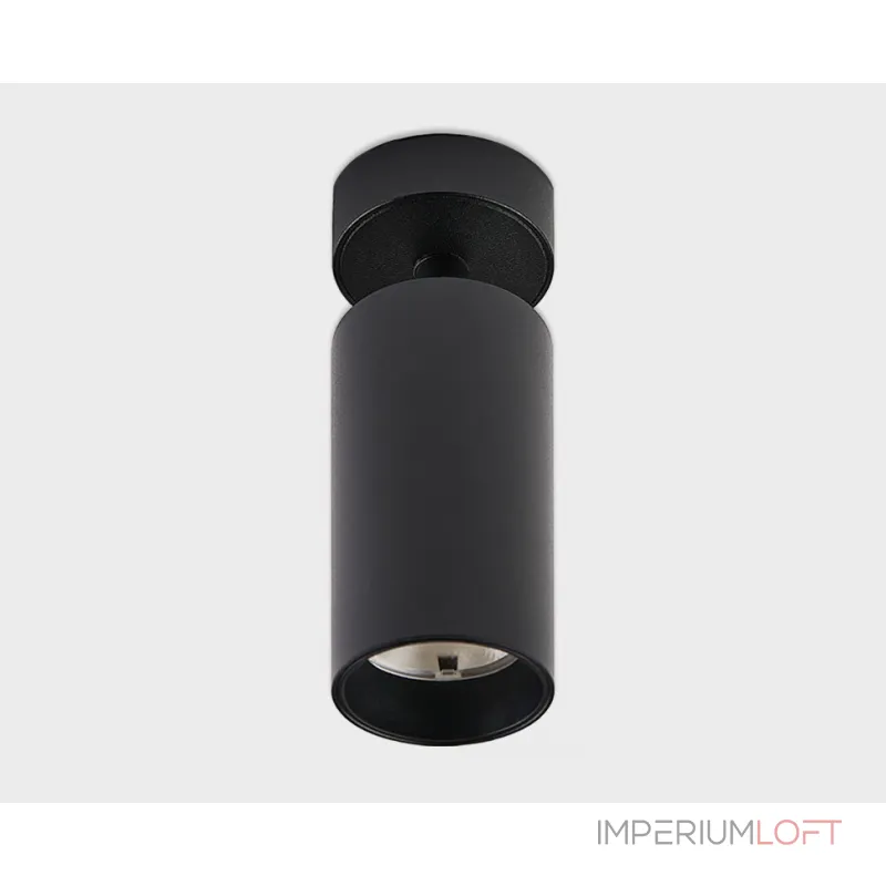 Светильник потолочный поворотный IT02-018 black 3000K