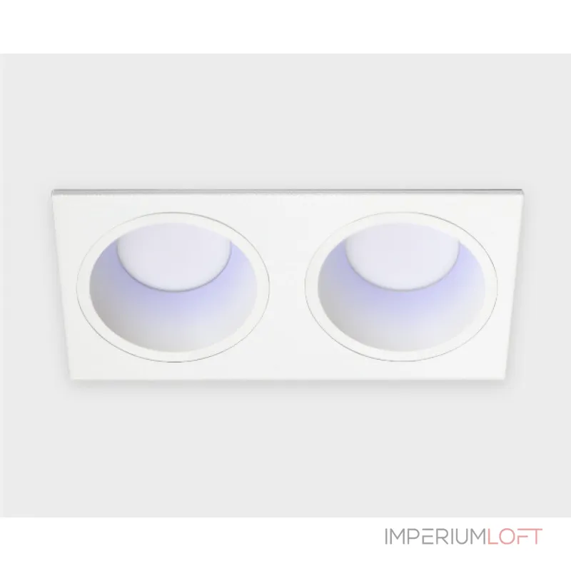 Светильник встраиваемый с рамкой IT08-8013 white 4000K 2 шт + IT08-8015 white