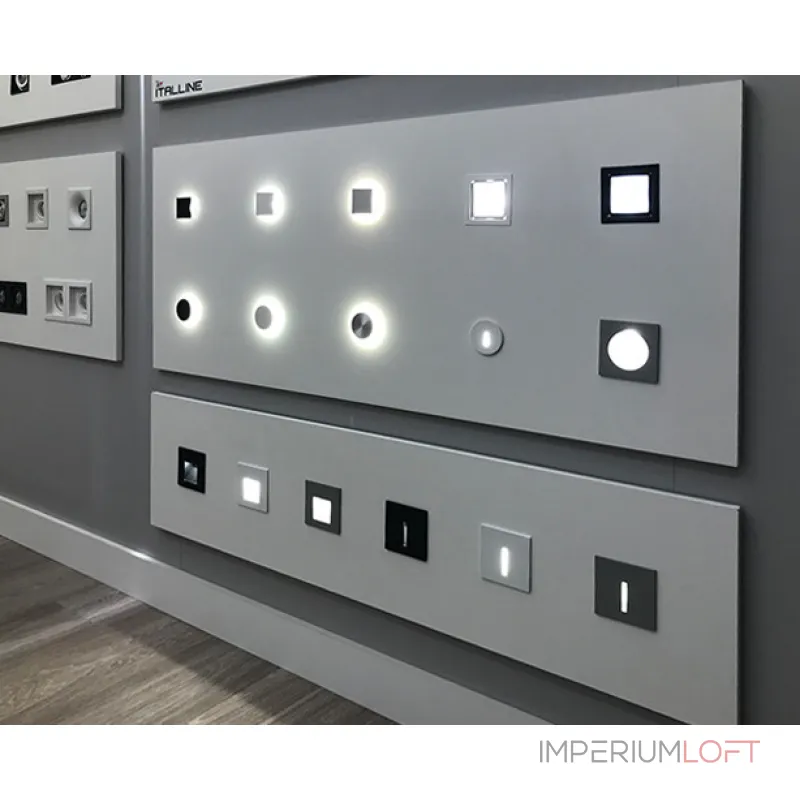 Подсветка встраиваемая DL 3020 grey от ImperiumLoft