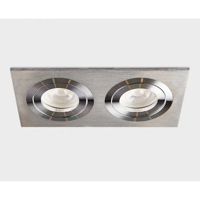 Светильник встраиваемый поворотный SAG203-4 silver/silver от ImperiumLoft