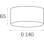 Светильник потолочный Italline IT014-0206 nickel