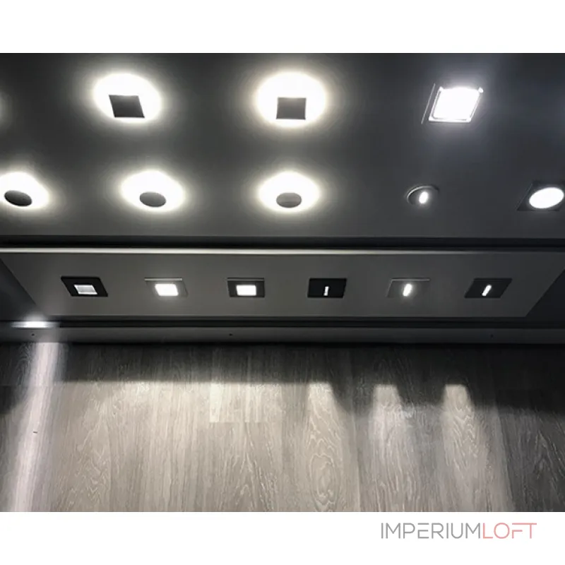 Подсветка встраиваемая DL 3020 grey от ImperiumLoft