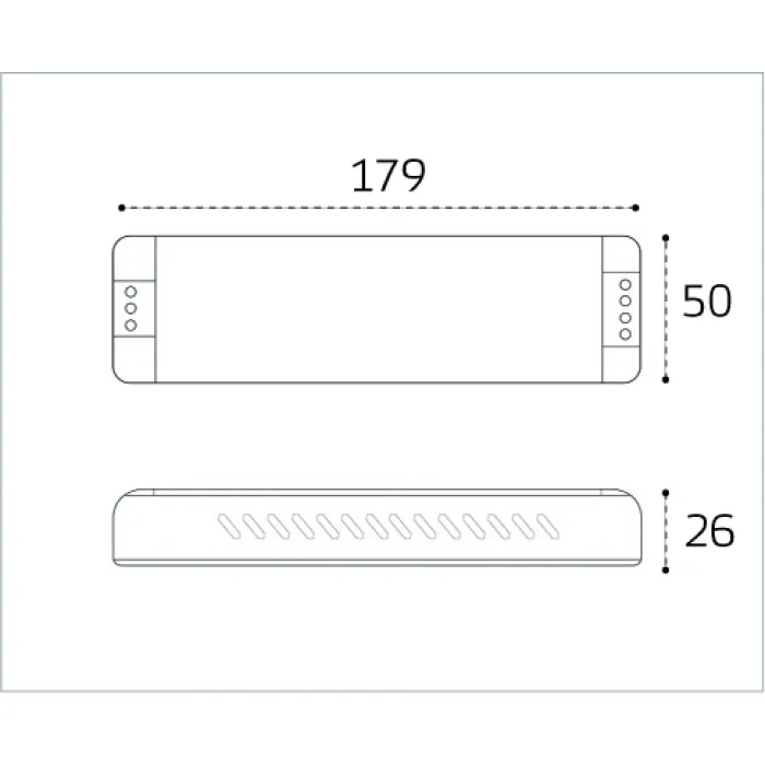 Блок питания для светодиодной ленты M04-514 ITA-24V-200W от ImperiumLoft