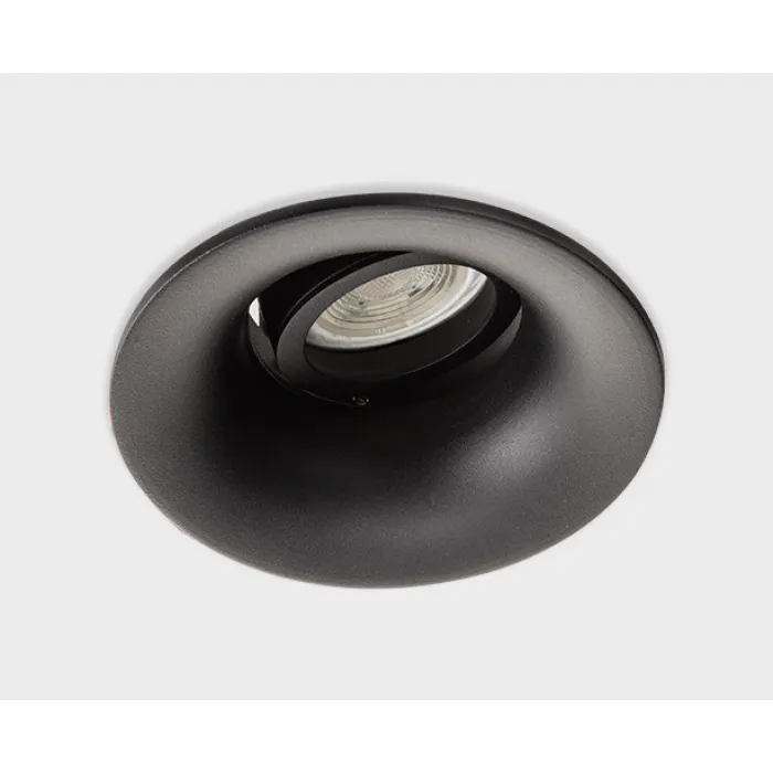 Светильник встраиваемый поворотный IT07-7012 black от ImperiumLoft