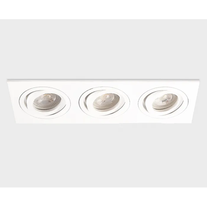 Светильник встраиваемый поворотный SAG303-4 white/white от ImperiumLoft