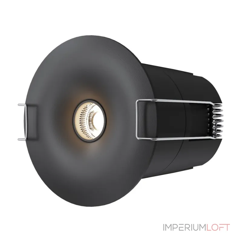 Светильник встраиваемый Italline IT06-6024 black 3000K Светильник встраиваемый Italline IT06-6024 black 3000K