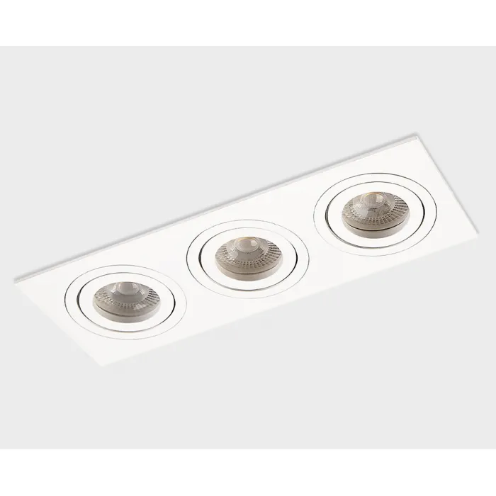 Светильник встраиваемый поворотный SAG303-4 white/white от ImperiumLoft