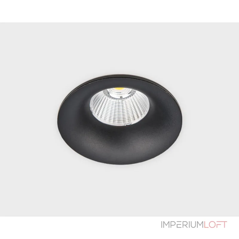 Светильник встраиваемый влагозащищенный IT06-6016 black 3000K
