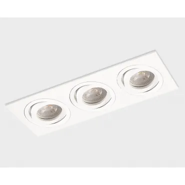 Светильник встраиваемый поворотный SAG303-4 white/white