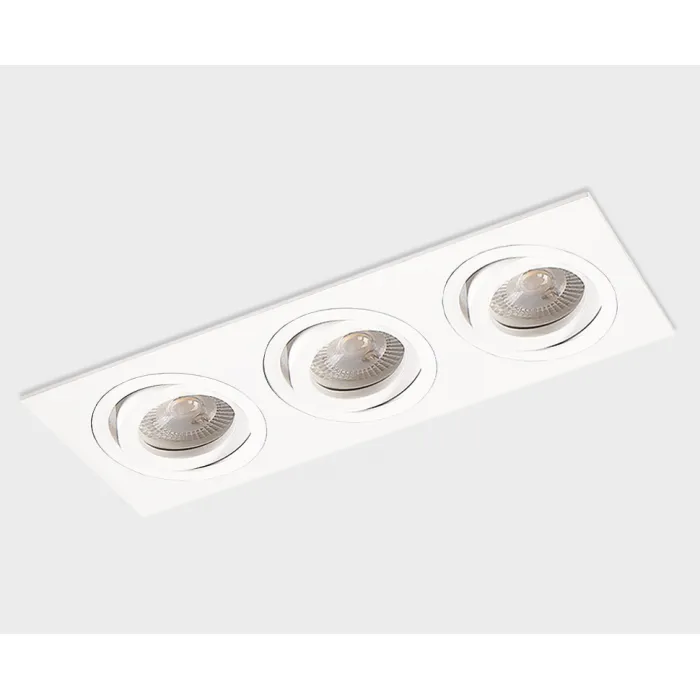 Светильник встраиваемый поворотный SAG303-4 white/white от ImperiumLoft