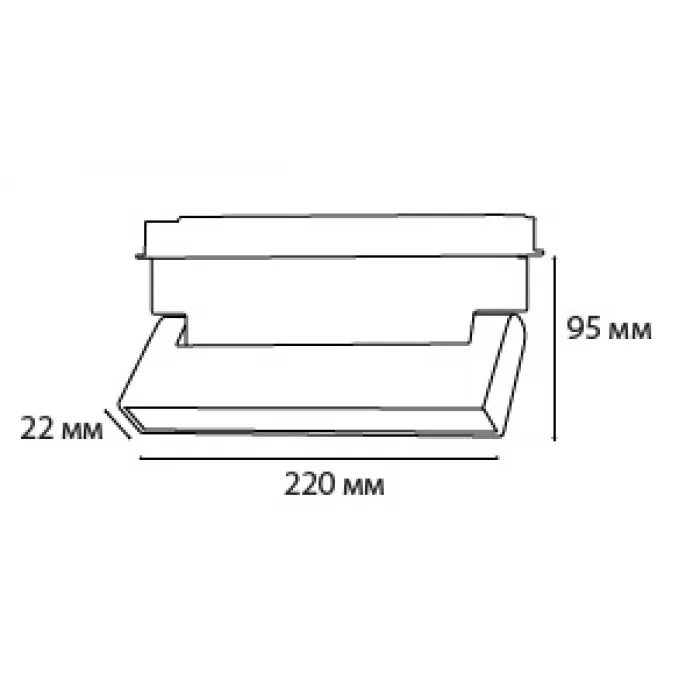 Светильник трековый IT012-5024 black 3000K от ImperiumLoft