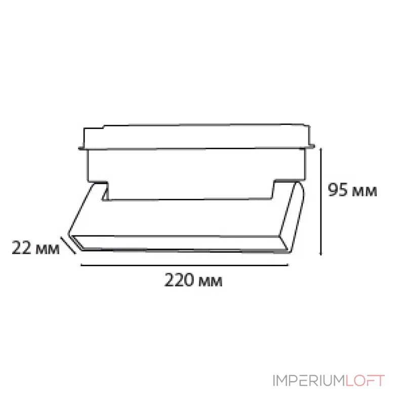 Светильник трековый IT012-5024 black 3000K
