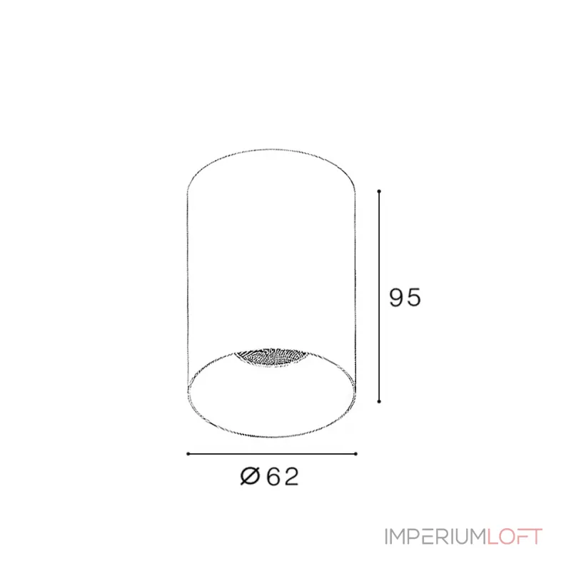 Светильник потолочный IT02-027 rose gold 3000K от ImperiumLoft Светильник потолочный IT02-027 rose gold 3000K от ImperiumLoft