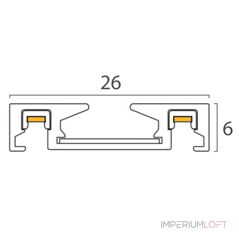 Накладной магнитный шинопровод IT09-9020 black от ImperiumLoft Накладной магнитный шинопровод IT09-9020 black от ImperiumLoft
