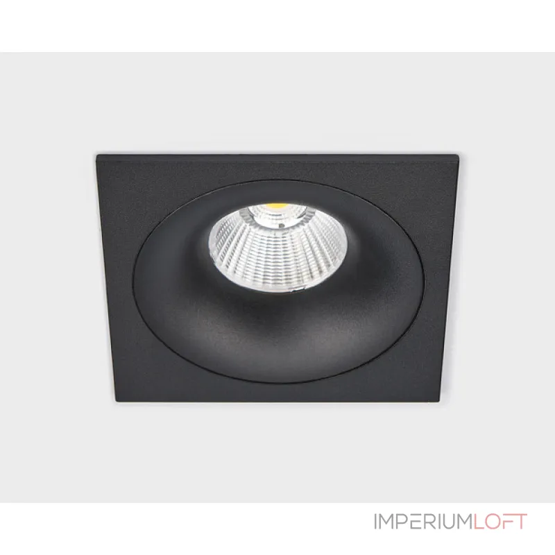 Светильник встраиваемый влагозащищенный IT06-6016 black 4000K