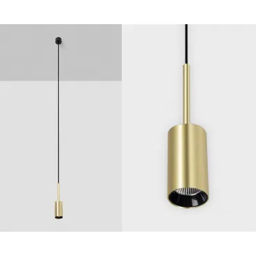 Светильник подвесной DL 3038 black/gold