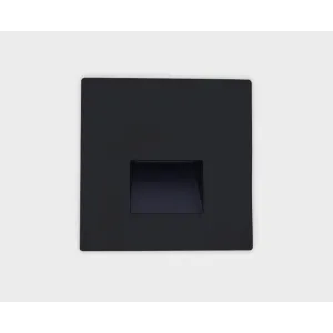 Уличный встраиваемый светильник Italline IT015-0301+IT015-0302 black