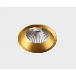 Светильник встраиваемый влагозащищенный IT08-8035 gold 3000K